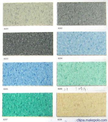 【供應(yīng)華塑康乃馨系列超強耐磨密實底商用卷材地板】價格,廠家,圖片,塑膠地板、EVA地板,廣州市華塑建材-